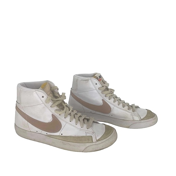 Nike Shoes - NIKE | Mid ‘77 Blazers | White/Blush | Size 9.5 Women